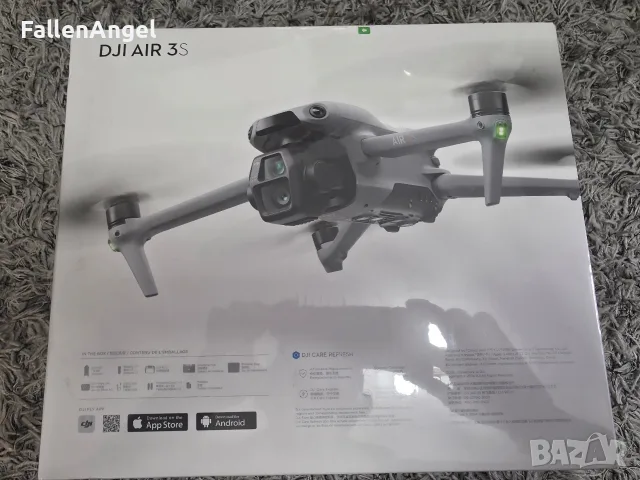 Продавам чисто нов запечатан с гаранция DJI Air 3S RC 2 Fly More Combo, снимка 2 - Дронове и аксесоари - 56200839