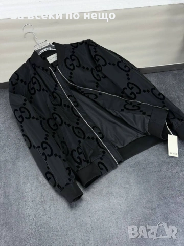 Gucci Мъжко Черно Пролетно Яке Код A1321