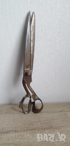 Големи шивашки ножици от началото на 20-ти век, снимка 2 - Антикварни и старинни предмети - 54008426