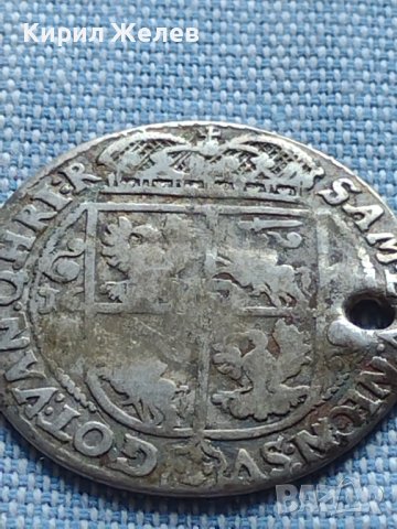 Сребърна монета Орт Сигизмунд трети ПОЛША 13649, снимка 8 - Нумизматика и бонистика - 42915752