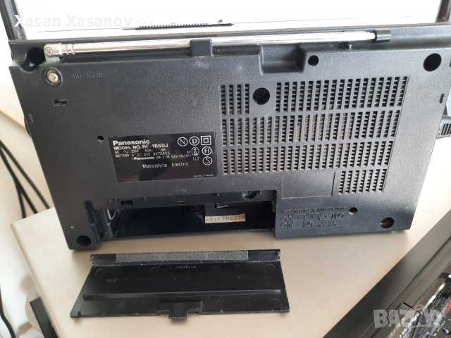 Радио PANASONIC RF-1650J GX-50 , снимка 5 - Радиокасетофони, транзистори - 36672402