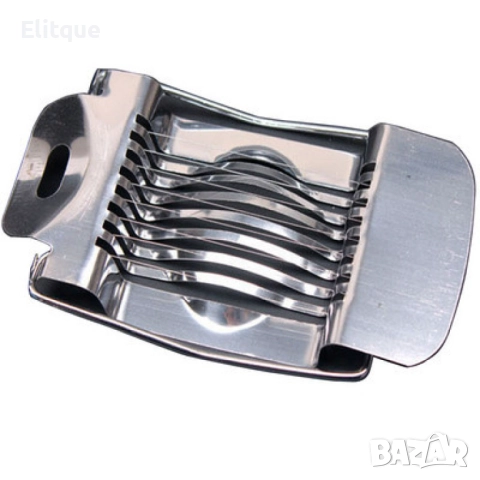 Уред за ръчно рязане на варени яйца от неръждаема стомана, снимка 3 - Други - 52903264