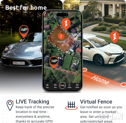 PAJ GPS Power Finder – GPS тракер в реално време с 90-дневен живот на батерията, магнитно закрепване, снимка 2 - Аксесоари и консумативи - 52926641
