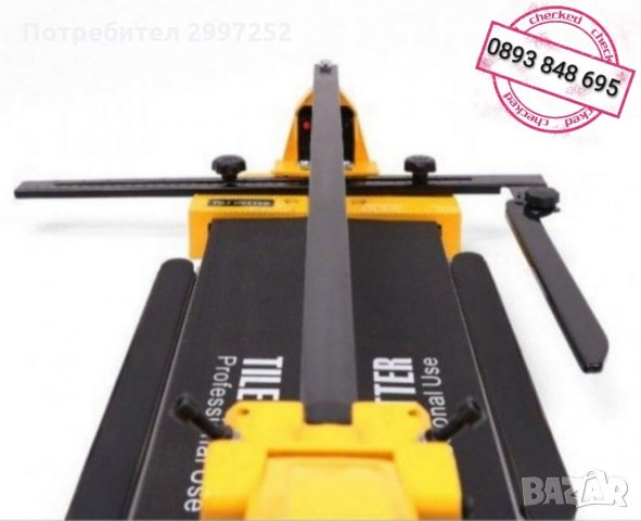 Професионална машина за рязане на плочки 120см KRAFTWORLD вграден лазер, снимка 2 - Измервателни инструменти - 32002185