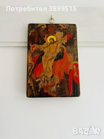 Икона на Разпятие Христово, снимка 1 - Икони - 44465791