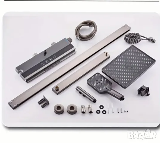 🚿 Луксозна Душ Система с LED Осветление и Екран, снимка 3 - Душове - 48022522