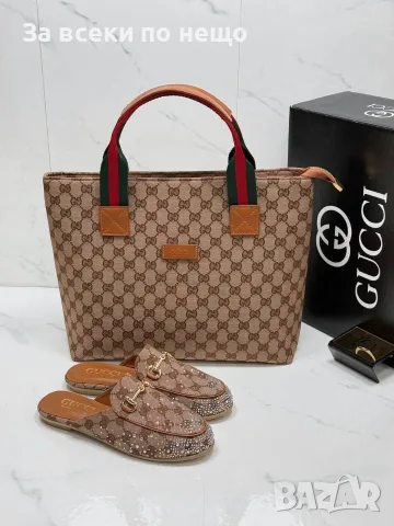 Gucci Дамски Чехли Гучи - Различни Модели и Цветове Код SEM-374, снимка 2 - Чехли - 55854750