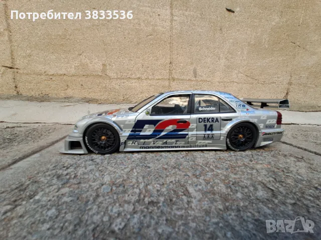 UT Models Mercedes C class DTM Rally class1 метален модел., снимка 4 - Колекции - 47567893