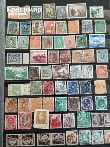 Vintage postage Stamps from Germany , снимка 8 - Филателия - 54006294