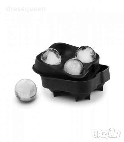 2955 Силиконова форма за 4 бр. големи лед топки, снимка 7 - Форми - 34264969