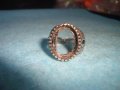 СТАР СРЕБЪРЕН МАРКОВ ПРЪСТЕН ОКСИДИРАНО СРЕБРО 925 с МЯСТО за ВГРАЖДАНЕ на СКЪПОЦЕНЕН КАМЪК 25288, снимка 16
