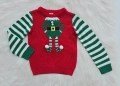Детски Коледен пуловер Елф 5-6 години , снимка 6