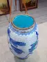 Китайска ваза Клоазоне (Cloisonné) – изящна изработка от мед, емайл и позлата (21х11 см), снимка 11