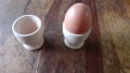 поставка за яйце дървена, комплект 2 броя внос от Холандия, чисто нов комплект, снимка 1