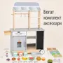 🛒🍦 ДЕТСКИ ДЪРВЕН МАГАЗИН И ФУУДТРАК 🍔🍨, снимка 5
