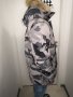 Canada Goose мъжко яке парка/ шуба 3XL, сив камуфлаж, пух, снимка 4