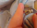 Дамско секси дънково потниче с цип, снимка 12