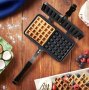 Кухненски Тиган за гофрети с незалепващо покритие Waffle Mold, снимка 2