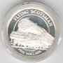Turks and Caicos-5 Dollars-1996-KM# 147-The Flying Scotsman, снимка 3