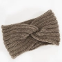 Дамски плетена лента за глава с усукване, снимка 9