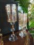 Луксозни стъклени свещници, снимка 1 - Декорация за дома - 38285420