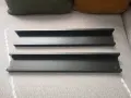 3 нови черни стенни рафта – 100 см + 2 х 60 см, снимка 2