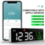 HYEIOL  3-в-1  стенен децибеломер с 11-инчов голям LED дисплей, снимка 3