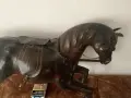Фигура на кон от дърво, снимка 3