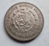 1 песо сребро Мексико 1962г, снимка 3