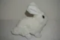 Бял Плюшен Заек 17см, снимка 3