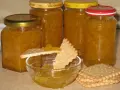 Домашно сладко от грейпфрут, кори от грейпфрут, ананас, киви, грозде, снимка 2