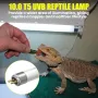 Нова T5 UVB 10.0 24W лампа за терариум – гущери, змии, хамелеони, животни, снимка 5
