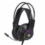 Слушалки с микрофон Marvo HG8935 Черни Геймърски слушалки с RGB подсветка, снимка 1