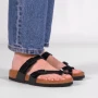  чехли / сандали Birkenstock Mayari от естествена кожа, черни, снимка 5