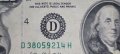 Стара 100 доларова банкнота 1993г., снимка 5