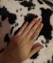 Сребърен пръстен за жени - 925, снимка 1 - Пръстени - 32163892