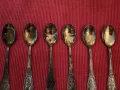 Винтидж посребрени лъжички за чай, СССР. , снимка 6