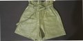 Manosque - къси кожени панталони S, снимка 1 - Къси панталони и бермуди - 38132866