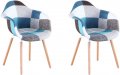 Висококачествени трапезни столове тип кресло пачуърк МОДЕЛ 150