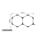 LED Система HEXAGON 2 77W 7700Lum, снимка 2