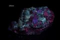 Друза от флуоресцентен церусит и барит 92g, снимка 4