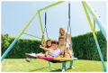 Детска люлка „гнездо“ Intex, 203 х 254 х 211 см, стоманена конструкция, син и зелен, снимка 2