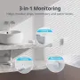 SwitchBot WiFi Water Leak Detector – датчик за течове с 1 м кабел, 100 dB, IP67, снимка 3