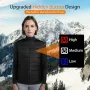 Унисекс отопляем елек XL с три степени на нагряване, снимка 5