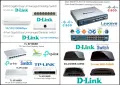 Суичове 5, 8 и 16 портови TP-Link, D-Link, Linksys, ASUS, снимка 1