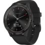 НОВ Garmin Vivomove 3 Sport Smartwatch със силиконова каишка, Black, 24 МЕСЕЦА ГАРАНЦИЯ