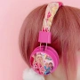 Безжични слушалки с вграден микрофон Barbie, сгъваеми и регулируеми, снимка 3