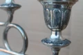 Руски сребърни свещници, снимка 10
