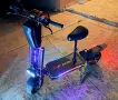 Голяма Електрически Скутер Тротинетка със Седалка, OBARTER X5 13" 8000W Хидравлични Спирачки 13 цола, снимка 10