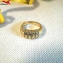Пръстен с 14К златно покритие 224863, снимка 1